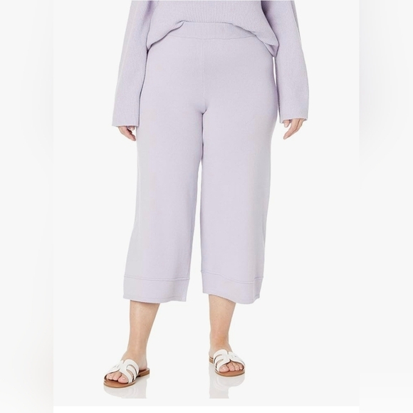 The Drop Women's Bernadette Pull-on Loose-fit Cropped Sweater Pant #1131 - Picture 7 of 10